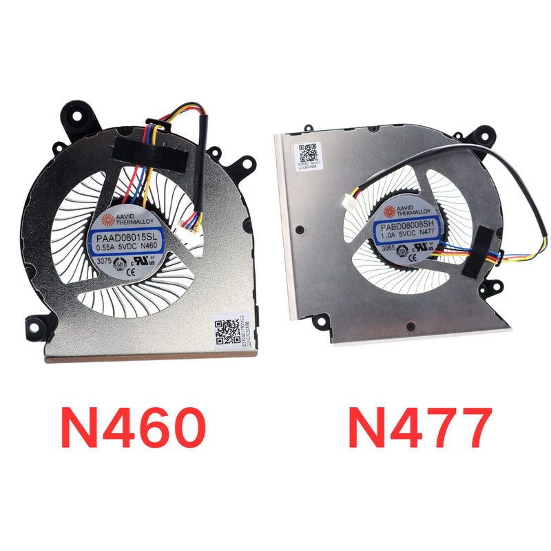 Load image into Gallery viewer, MSI GF66 Sword 15 A12UE 3050 MS-1583 Series - Laptop CPU &amp; GPU Cooling Fan Cooler With Heatsink - Polar Tech Australia
