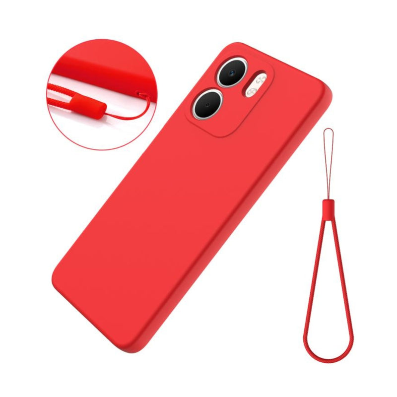 Cargue la imagen en el visor de la galería, OPPO A5X 4G/5G - Solid Color Liquid Silicone Dropproof Full Coverage Phone Case

