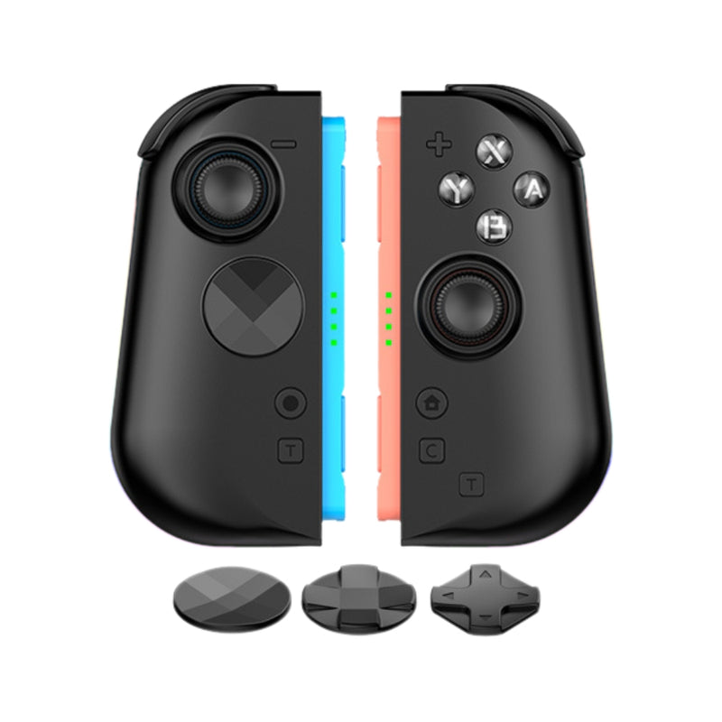 Chargez l'image dans la visionneuse de la galerie, Nintendo Switch 2 Left + Right Magnetic Controllers 9-Axis RGB Motion-Sensing Hall-Effect Joystick With Bluetooth 5.4 Wake-Up and Burst Fire Functionality
