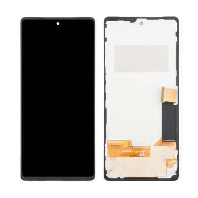 [Aft in Cell with Bezel Framer] Google Pixel 7 (GVU6C) - LCD Touch Digitizer Screen Display Assembly