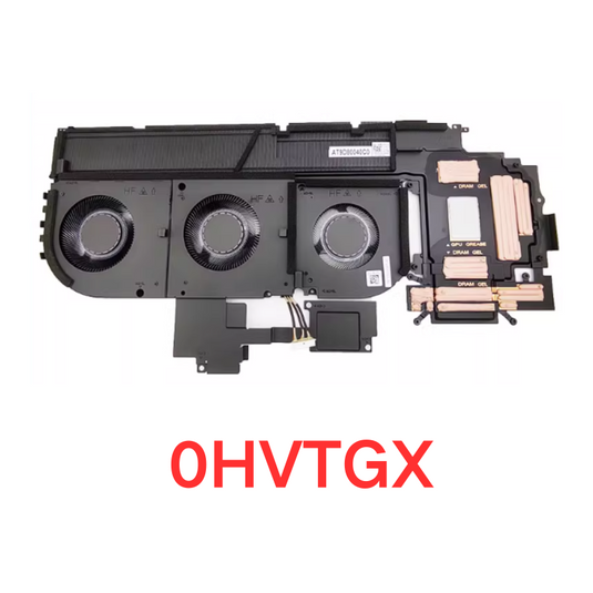 Dell Precision 7790 Series - Laptop CPU & GPU Cooling Fan Cooler With Heatsink - Polar Tech Australia