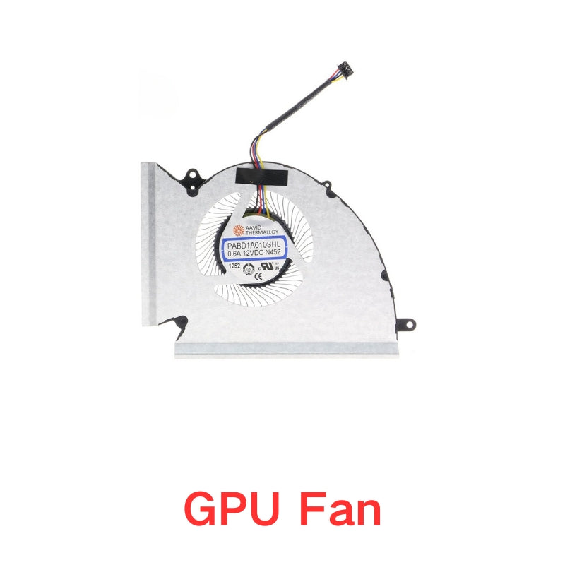 Chargez l&#39;image dans la visionneuse de la galerie, MSI GP76 Leopard GE76 WE76 Raider Notebook MS-17K3 MS-17K2 Series - Laptop CPU &amp; GPU Cooling Fan - Polar Tech Australia
