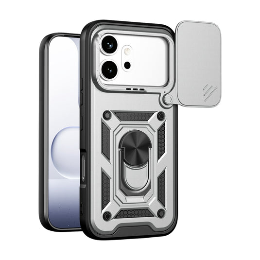 Honor 600 / 600 Pro - Sliding Camera Cover Design TPU+PC Phone Case