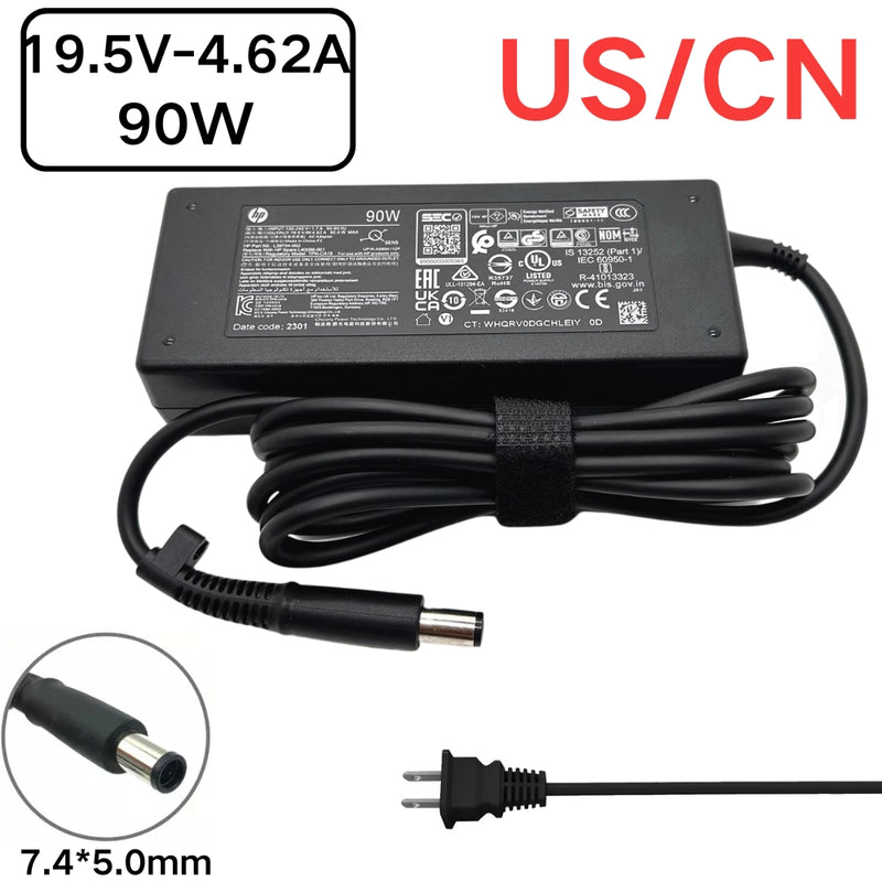 Load image into Gallery viewer, [19.5V-4.62A/90W][7.4*5.0] HP All-in-One 24 Laptop AC Power Supply Adapter Charger
