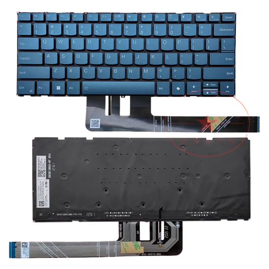 Lenovo Yoga Pro 7 14IMH9 / Yoga Pro 7 14ASP9 / Yoga Pro 7 14AHP9 Series - Laptop Keyboard With Backlit US English Layout - Polar Tech Australia