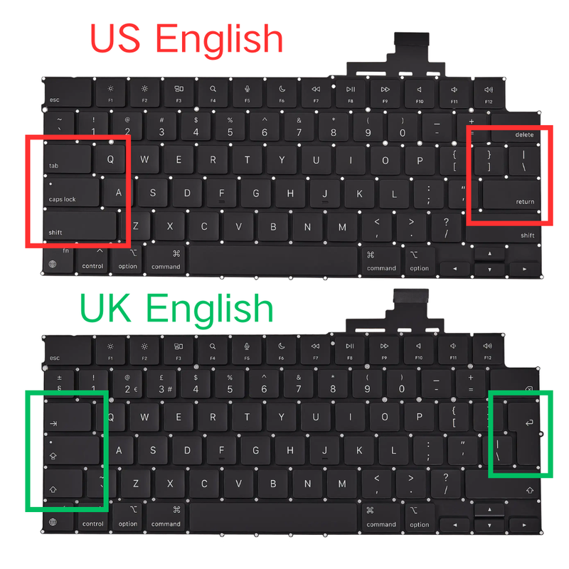 Load image into Gallery viewer, MacBook Air 15" A3114 (2024) - Keyboard US UK English Layout
