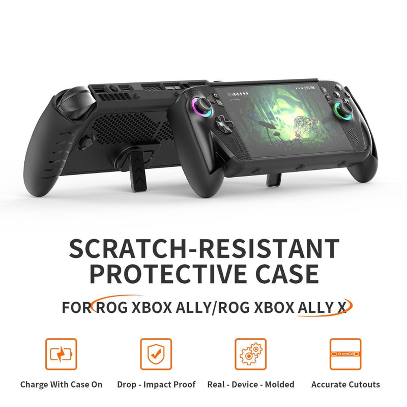 Cargue la imagen en el visor de la galería, ASUS ROG Xbox Ally / Ally X Handheld Console - JYS TPU Protective Case with Kickstand
