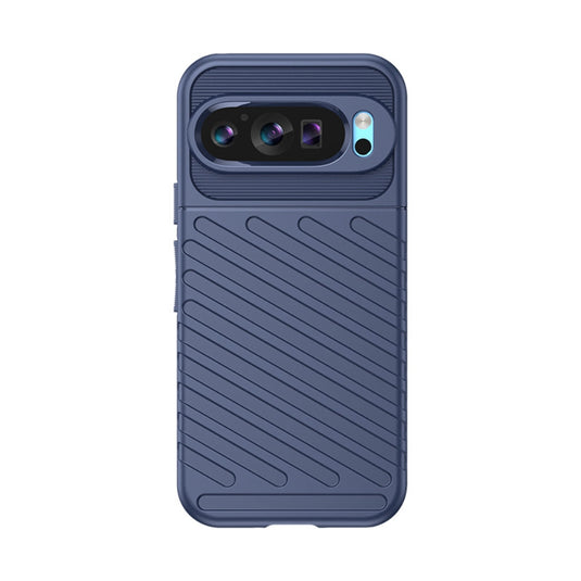Google Pixel 9 Pro XL - Thunder Series Twill Texture Thickened Anti-fall Protection TPU Case - Polar Tech Australia
