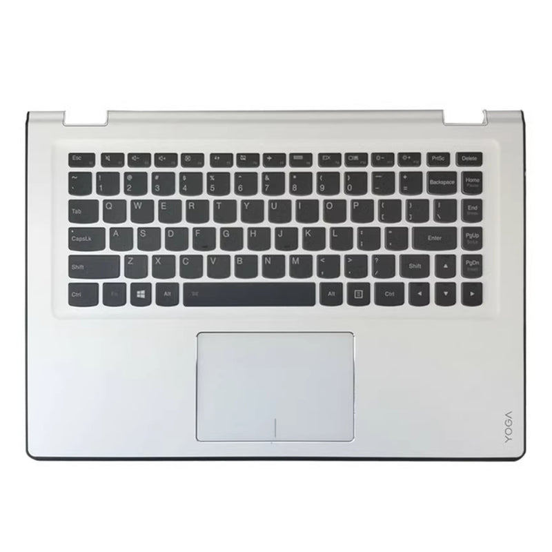 Load image into Gallery viewer, Lenovo YOGA 3 14 Yoga 700-14ISK 80JH 80QD - Keyboard With Back Light &amp; Trackpad Frame Housing Palmrest US Layout Assembly - Polar Tech Australia
