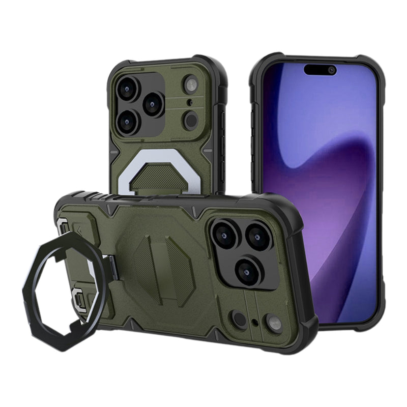Load image into Gallery viewer, Apple iPhone 17 Air - Shockproof MagSafe Holder Phone Case with Strap
