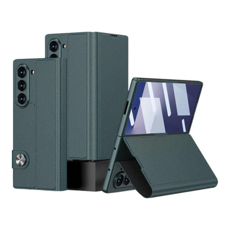 Load image into Gallery viewer, Samsung Galaxy Z Fold7 5G - GKK Integrated Flip Leather Phone Case
