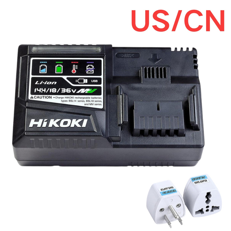 Cargue la imagen en el visor de la galería, [UC 18YSL3][14.4V~18V-8.0A] Genuine Original Hitachi / Hikoki Fast Charger Electrical Tool Li-ion Battery - Replacement Charger - Polar Tech Australia
