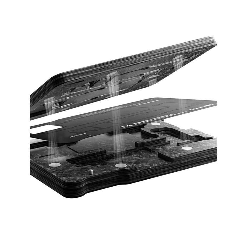 Cargue la imagen en el visor de la galería, [Qianli] iPhone 16 Series 4 in 1 Middle Frame Reballing Platform - Polar Tech Australia

