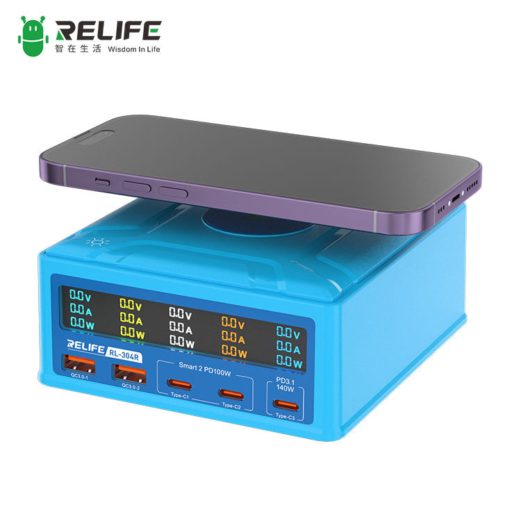 Chargez l&#39;image dans la visionneuse de la galerie, [RL-304R]RELIFE 260W Multi-port GaN Charger - Polar Tech Australia
