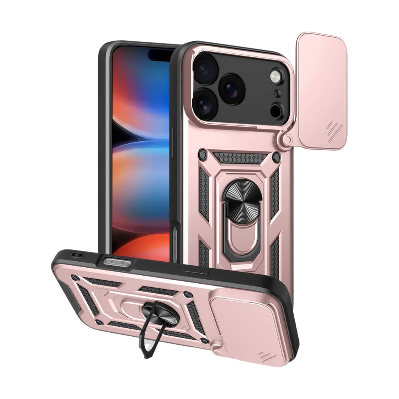 Cargue la imagen en el visor de la galería, Apple iPhone 17 Air - Shockproof Armour Heavy Duty Phone Case with Ring Holder &amp; Camera Protection
