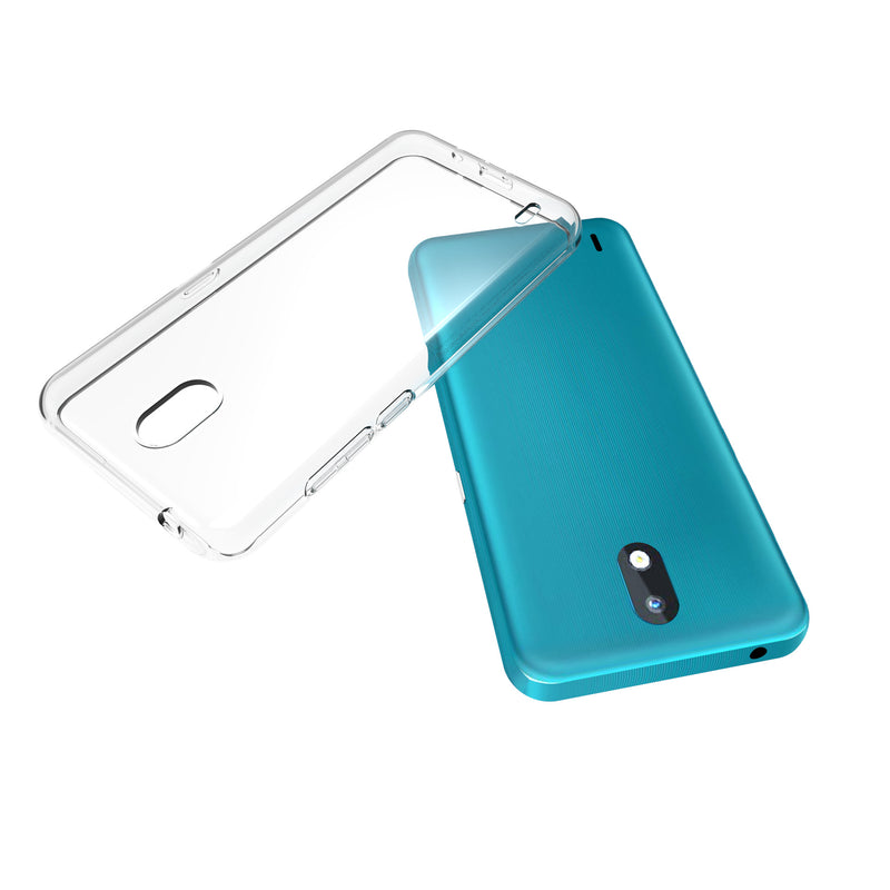 Chargez l&#39;image dans la visionneuse de la galerie, Nokia 1.3 - AirPillow Cushion Transparent Soft Clear TPU Four Corners Protective Case - Polar Tech Australia
