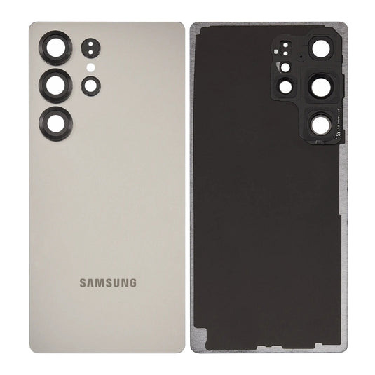 [With Camera Lens] Samsung Galaxy S25 Ultra 5G (SM-S938B) - Back Rear Cover Glass Cover Panel