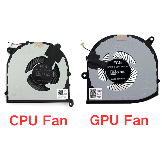 Dell XPS 15 9560 / Precision M5520 5520 Series - Laptop CPU & GPU Cooling Fan Cooler - Polar Tech Australia