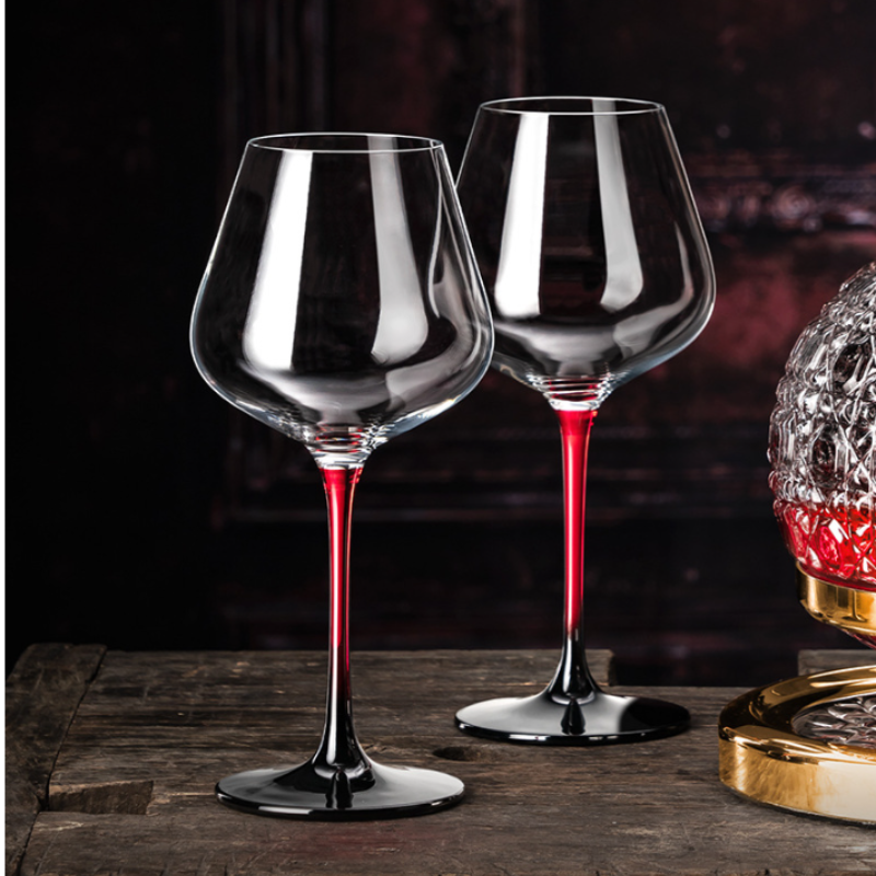Load image into Gallery viewer, [9 in 1] Wine Accessories Gift Box Luxury 360° Rotating Crystal Hand Blown Wine Decanter with wine glasses and rack
