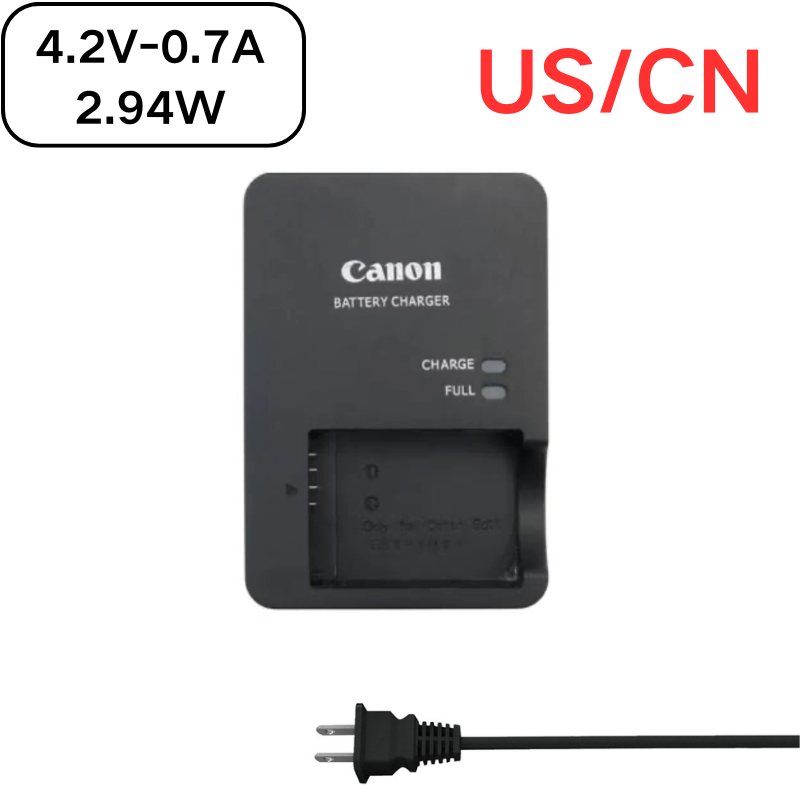 Cargue la imagen en el visor de la galería, [CB-2LH][4.2V-0.7A] Canon NB-13L Battery / G1X G1 X Mark III G5X G5X Mark II G7X G7X Mark II III G9X G9X Series - Camera Charger Power Supply Adapter

