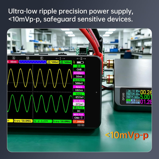[DP100] ALIENTEK DC Power Supply Variable, 30V 5A Bench Supply, Adjustable Regulated Digits Display Mini Portable Lab Voltage Regulator Switch 100W