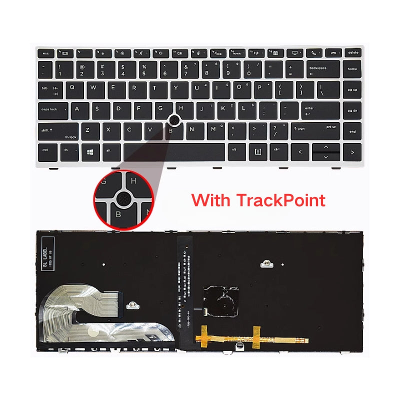 Load image into Gallery viewer, HP Zbook 14U G5 / 14U G6 Series - Laptop Keyboard With Back Light US Layout - Polar Tech Australia
