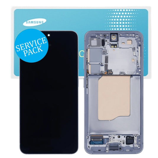 [Samsung Service Pack] Samsung Galaxy S25 5G (SM-S931B) OLED LCD Touch Digitizer Screen Assembly With Frame