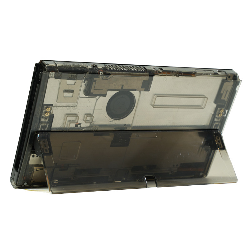 Load image into Gallery viewer, Nintendo Switch OLED Back Cover transparent mod replacement shell DIY customization kit. - Polar Tech Australia
