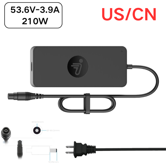 [210W/53.6V-3.9A] Segway Ninebot Segway MAX G3 / F3 F3 Pro / GT3 / ZT3 Pro Series - Electric Motorcycle Replacement Charger - Polar Tech Australia