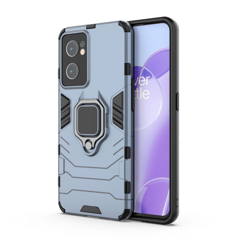 Chargez l&#39;image dans la visionneuse de la galerie, OnePlus Nord CE 2 5G - Heavy Duty Armor Case With Ring Holder Stand
