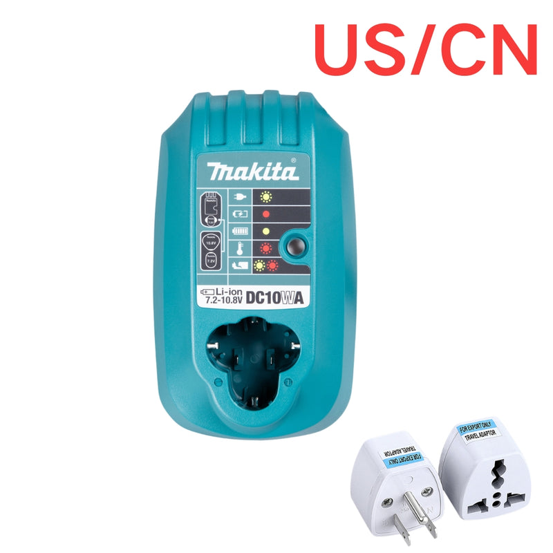 Cargue la imagen en el visor de la galería, [DC10WA][7.2V~10.8V-2.4A] Genuine Original Makita Fast Charger Electrical Tool Li-ion Battery - Replacement Charger - Polar Tech Australia
