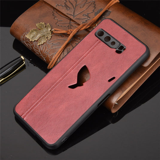 Asus ROG Phone 3 - Luxury PU Leather Shockproof Case