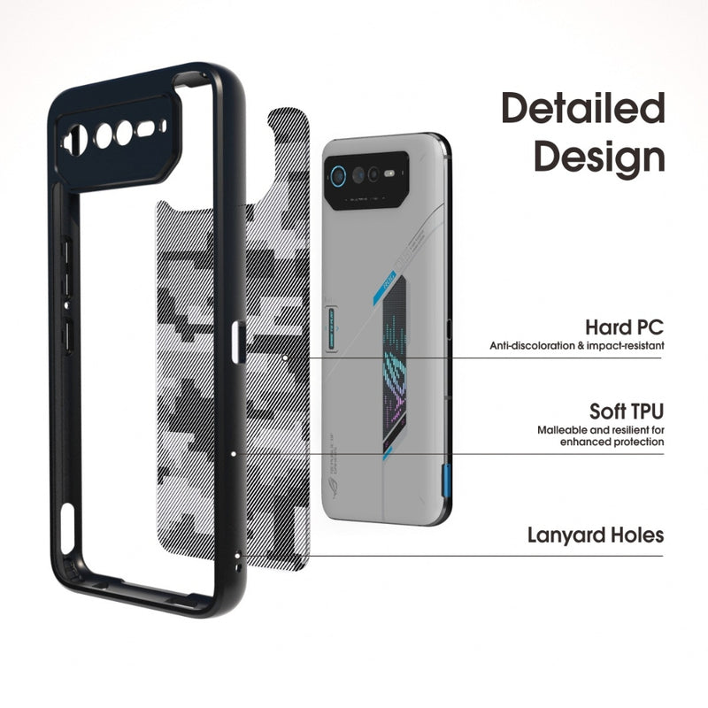 Cargue la imagen en el visor de la galería, Asus ROG Phone 7 - TPU + PC Heavy Duty Shockproof Phone Cover
