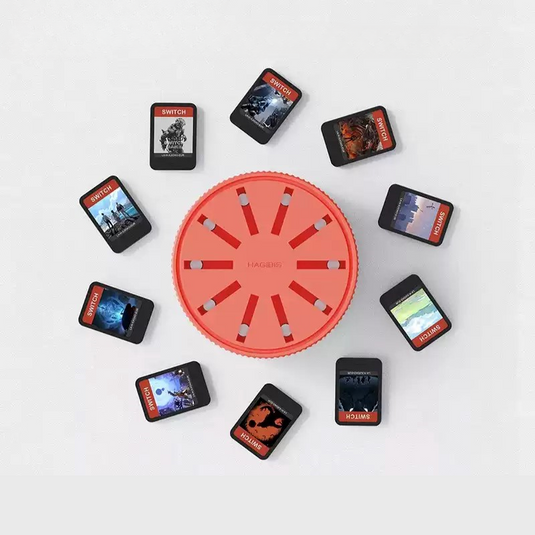Switch Rotating Game Card Storage Tower - Polar Tech Australia