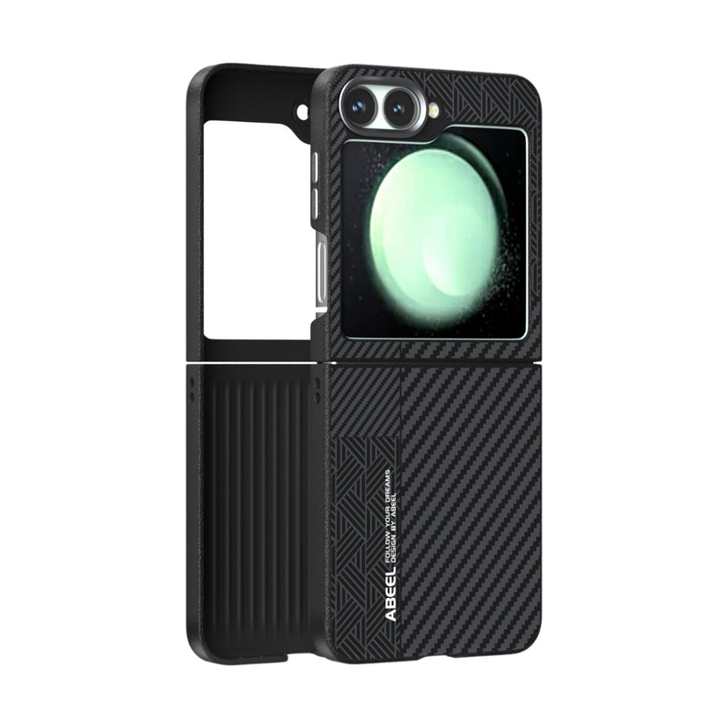 Chargez l&#39;image dans la visionneuse de la galerie, Samsung Galaxy Z Flip 6 (SM-F741)  - Carbon Fiber Series 6D Micro Relief MagSafe Phone Case - Polar Tech Australia
