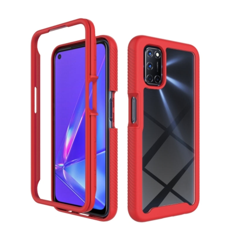 Chargez l&#39;image dans la visionneuse de la galerie, OPPO A52 / A72 / A92 - Transparent TPU + PC Anti-Drop Phone Case - Polar Tech Australia
