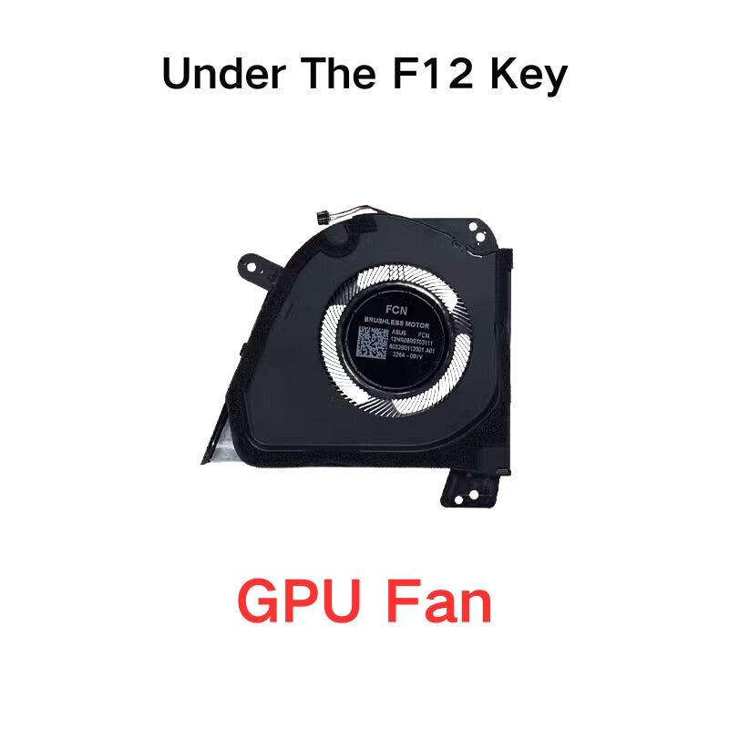Load image into Gallery viewer, Asus Zephyrus G15 GA503 GA503Q GA503QS GA503QM GA503QR GA503QC GA503QE M16 GU603H (Year 2021) Series - CPU &amp; GUP Cooling Fans Replacement Parts - Polar Tech Australia
