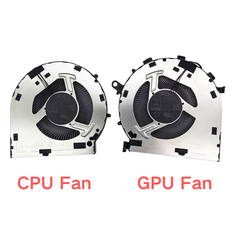 Chargez l'image dans la visionneuse de la galerie, Lenovo Legion 5 15AHP11 R7000X AHP11 83Q7 Series - Laptop CPU &amp; GPU Cooling Fan Cooler
