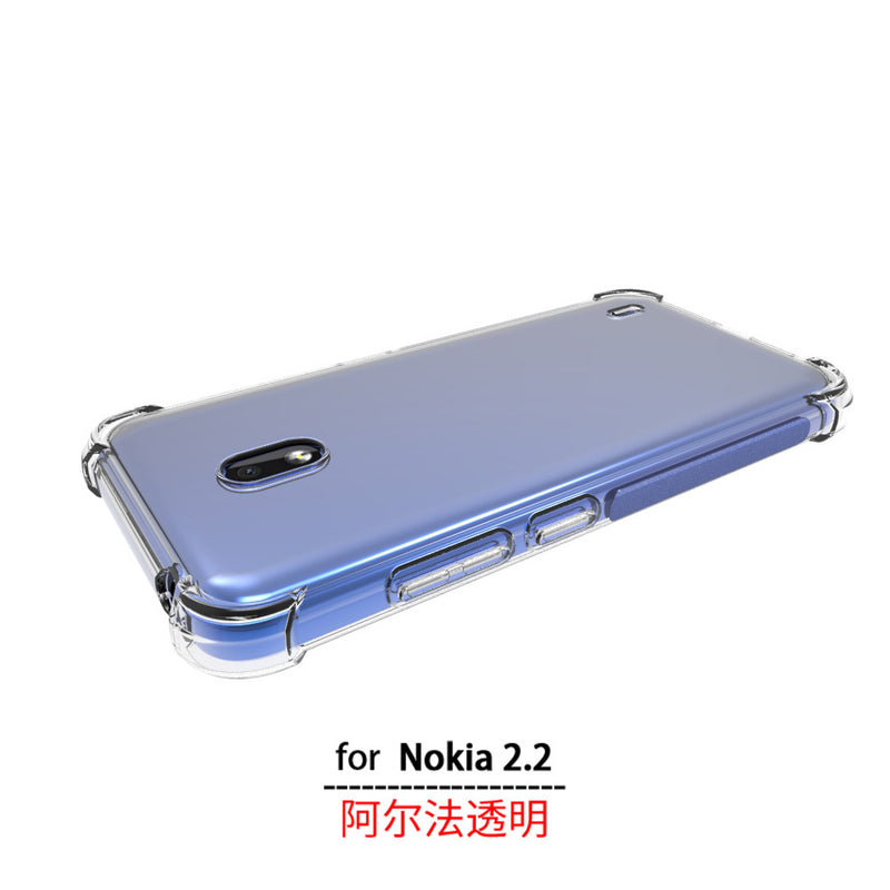 Chargez l&#39;image dans la visionneuse de la galerie, Nokia 2.2 - AirPillow Cushion Transparent Soft Clear TPU Four Corners Protective Case - Polar Tech Australia
