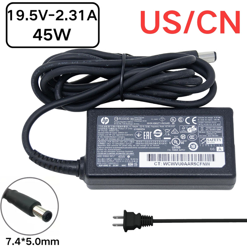 Load image into Gallery viewer, [19.5V-2.31A/45W][7.4x5.0] HP t310 All-in-One Zero Client Laptop AC Power Supply Adapter Charger - Polar Tech Australia
