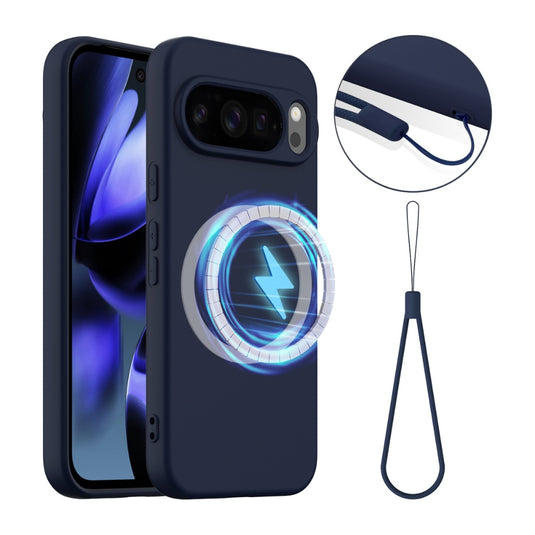 Google Pixel 11 Pro XL - Shockproof Silicone Magsafe Phone Case