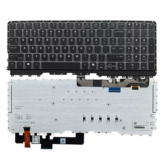 HP OMEN MAX 16-AH 16-AK TPN-I143 Series - Laptop Keyboard With Backlit US Layout