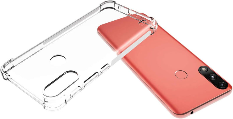 Chargez l&#39;image dans la visionneuse de la galerie, Motorola Moto E7 i Power / E7 Power - AirPillow Cushion Transparent Soft Clear TPU Four Corners Protective Case - Polar Tech Australia
