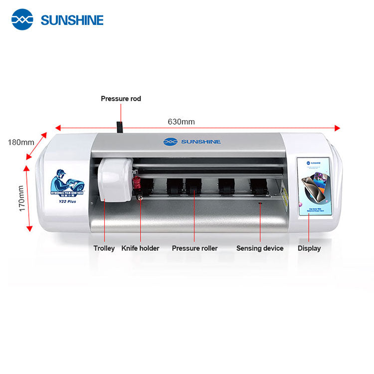 Load image into Gallery viewer, [Y22 Plus] Sunshine Universal Unlimited Mobile Phone/Tablet/Smart Watch Screen Protector Cutting Machine - Polar Tech Australia
