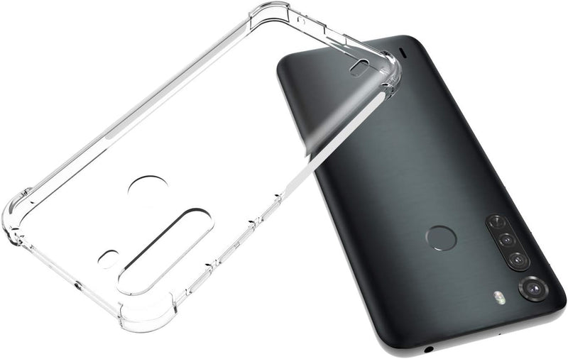 Chargez l&#39;image dans la visionneuse de la galerie, Motorola Moto One Fusion - AirPillow Cushion Transparent Soft Clear TPU Four Corners Protective Case - Polar Tech Australia
