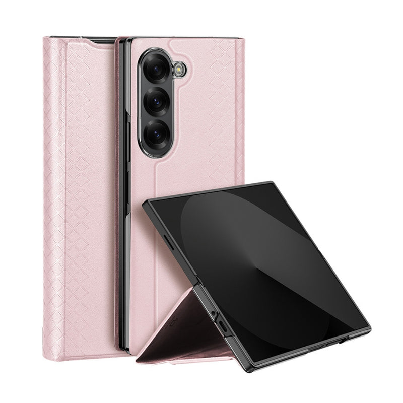Cargue la imagen en el visor de la galería, Samsung Galaxy Z Fold7 5G - DUX DUCIS Bril Series PU + TPU Phone Case

