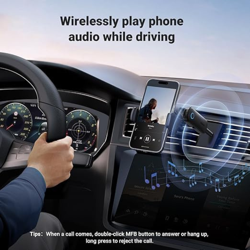 Chargez l&#39;image dans la visionneuse de la galerie, UGREEN Bluetooth 5.0 Transmitter Receiver Handsfree Talking for Car - Polar Tech Australia
