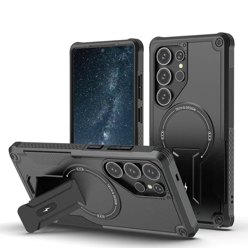 Load image into Gallery viewer, [Magsafe Compatible][Built-in Stand] Samsung Galaxy S26/Plus/Ultra - Military-Grade Shockproof Case - Polar Tech Australia
