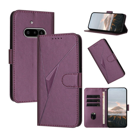 Nothing Phone (3a) - PU Leather Magnetic Flip Wallet Phone Case
