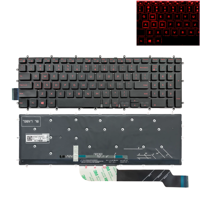 Load image into Gallery viewer, Dell Vostro 15 7580 / Inspiron 7577 7567 5570 5565 5567 / G5 5590 / G3 3590 / G7 7790 Series - Laptop Keyboard With Backlit US English Layout - Polar Tech Australia
